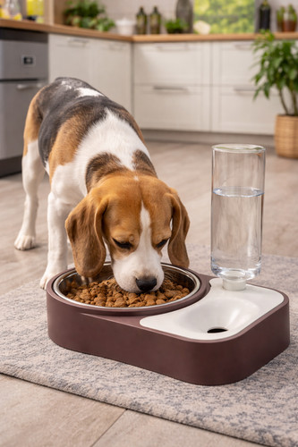 Katze hund futternapf set mit - futternapf,