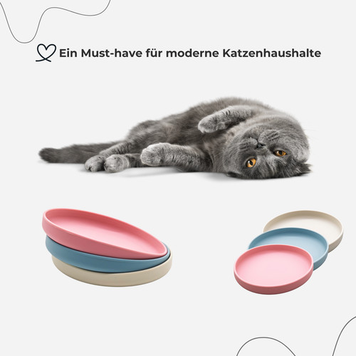 Futternapf katze flach - futternapf,