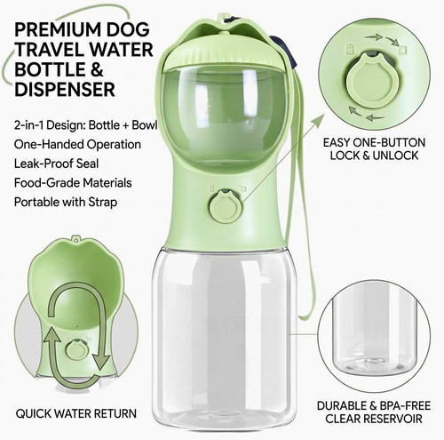 Hunde reise trinkflasche - trinkflasche, &